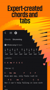 اسکرین شات برنامه Ultimate Guitar: Chords & Tabs 4