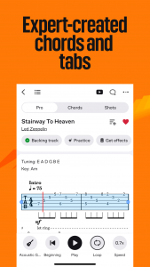 اسکرین شات برنامه Ultimate Guitar: Chords & Tabs 4