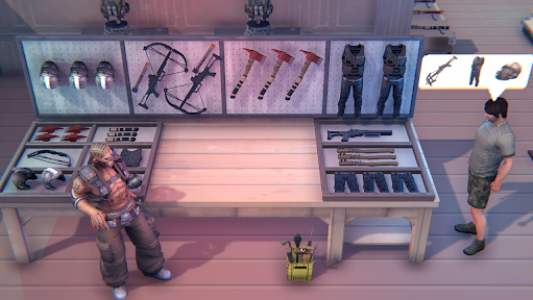 اسکرین شات بازی Zombie Shop - Make & Sell Weapons In Zombie World 1