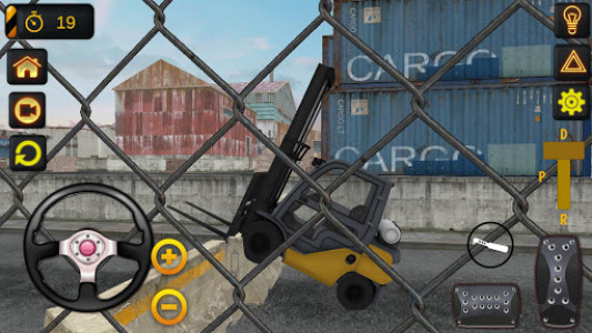 اسکرین شات بازی Forklift Simulator Realistic Game 6