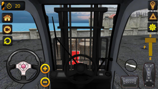 اسکرین شات بازی Forklift Simulator Realistic Game 4