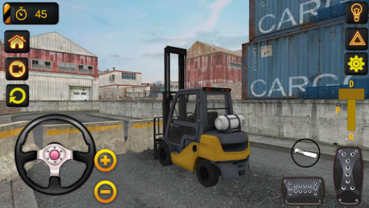 اسکرین شات بازی Forklift Simulator Realistic Game 5
