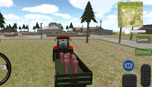 اسکرین شات بازی Tractor Farming Game Simulator 1