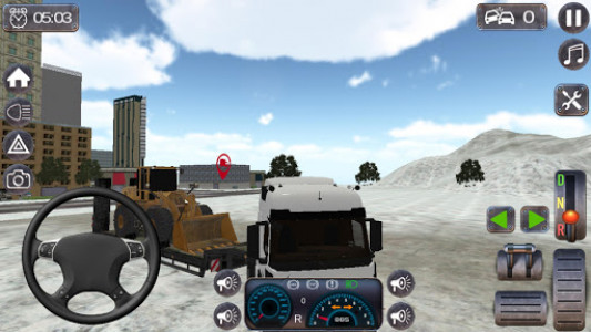 اسکرین شات بازی Truck Tractor Simulator 2021 4