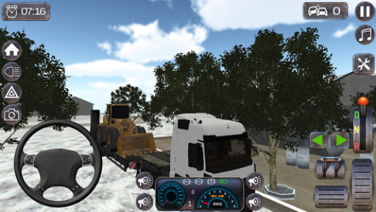 اسکرین شات بازی Truck Tractor Simulator 2021 8