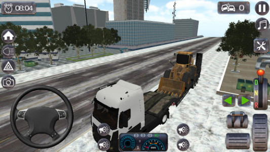 اسکرین شات بازی Truck Tractor Simulator 2021 7