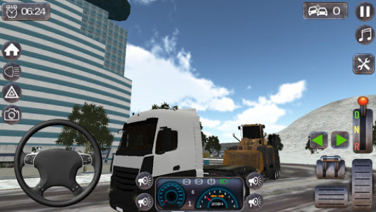 اسکرین شات بازی Truck Tractor Simulator 2021 3
