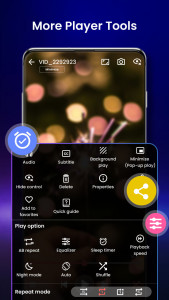 اسکرین شات برنامه Video player 3