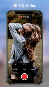 اسکرین شات برنامه iCamera: Camera for iPhone 12 – iOS 14 Camera 2