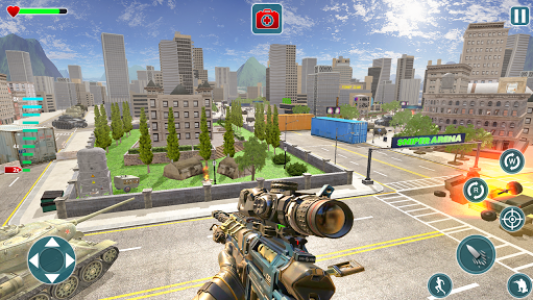 اسکرین شات بازی Sniper Shooter War : Sniper Shooting Offline Game 4