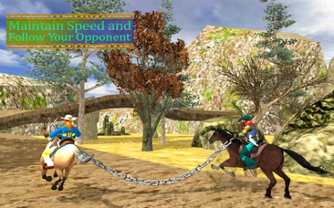 اسکرین شات بازی Chained Horse Racing Game-New Horse Derby Racing 5