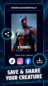 اسکرین شات 6 برنامه Ai Mix: Character Merge