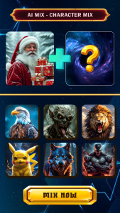 اسکرین شات 2 برنامه Ai Mix: Character Merge