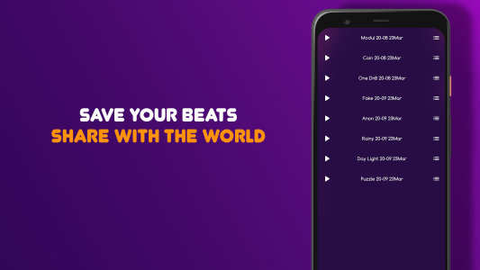 اسکرین شات 6 برنامه Beat Machine: Music Maker & DJ
