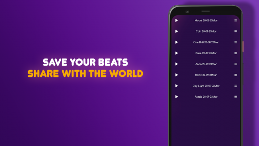 اسکرین شات 6 برنامه Beat Machine: Music Maker & DJ