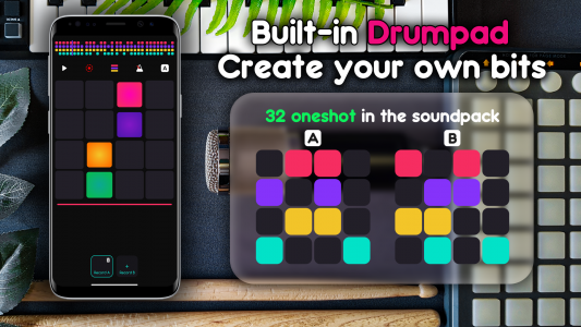 اسکرین شات برنامه Create Music DJ Pad: Easy Beat 2