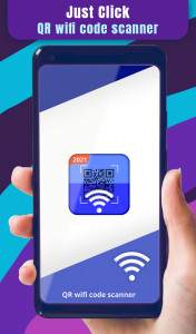 اسکرین شات برنامه Wifi Qr Code Scanner Password 1