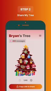 اسکرین شات برنامه Deco My Tree : X-mas Messages 4