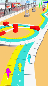 اسکرین شات بازی Stickman Race 3D 1