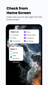 اسکرین شات برنامه todo mate 8
