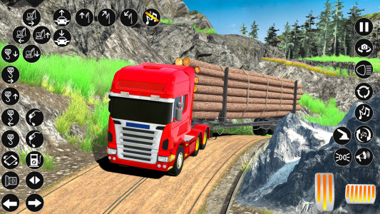 اسکرین شات بازی Real Truck Parking Truck Games 4