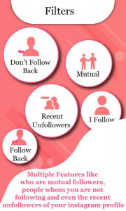 اسکرین شات برنامه Unfollow - Fans & Unfollowers for Instagram 3