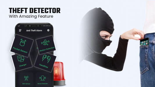 اسکرین شات برنامه Anti Theft Alarm - Dont Touch 1