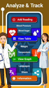 اسکرین شات 8 برنامه Blood Pressure Monitor (BP)