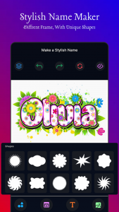 اسکرین شات 4 برنامه Stylish Name Art Design Styles