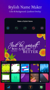 اسکرین شات 5 برنامه Stylish Name Art Design Styles