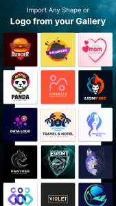اسکرین شات 2 برنامه Logo Maker App - Logo Creator