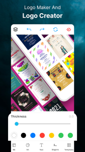 اسکرین شات 3 برنامه Logo Maker App - Logo Creator