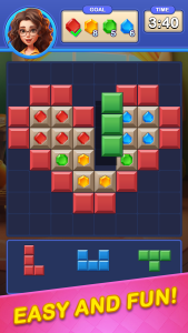 اسکرین شات 2 بازی Block Fill Puzzle