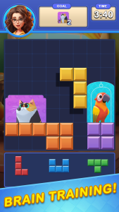 اسکرین شات 1 بازی Block Fill Puzzle