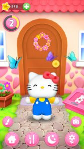 اسکرین شات بازی My Talking Hello Kitty friends 1