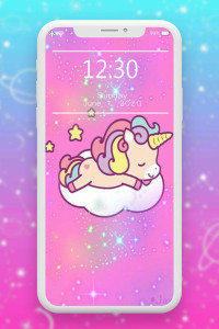 اسکرین شات 6 برنامه Unicorn Wallpaper