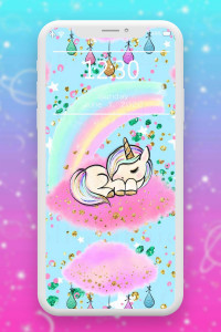 اسکرین شات برنامه Unicorn Wallpaper 7