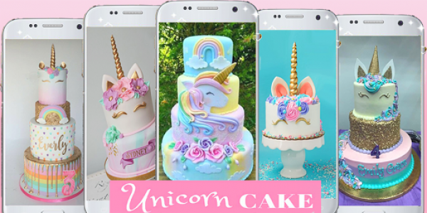 اسکرین شات برنامه Unicorn cake Wallpapers 1