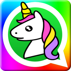 اسکرین شات برنامه Unicorn Whatsapp Sticker Pack 1