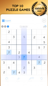 اسکرین شات 1 بازی Sudoku: Classic Brain Puzzle