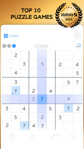 اسکرین شات بازی Sudoku: Classic Brain Puzzle 1