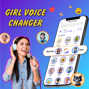 اسکرین شات برنامه Voice Changer Call Voice 1