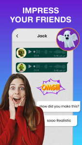 اسکرین شات 6 برنامه Voice Changer Call Voice