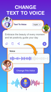 اسکرین شات برنامه Voice Changer Call Voice 4