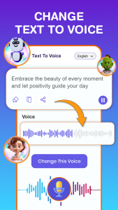 اسکرین شات 4 برنامه Voice Changer Call Voice