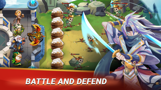 اسکرین شات 1 بازی Castle Defender