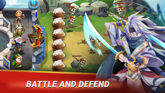 اسکرین شات بازی Castle Defender 1