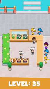 اسکرین شات 6 بازی Food Fever: Idle Restaurant