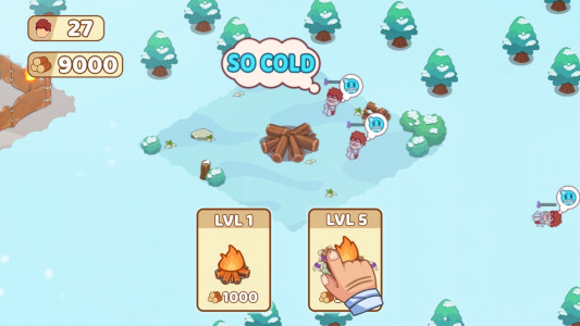 اسکرین شات بازی Icy Village: Craft & Expand 7