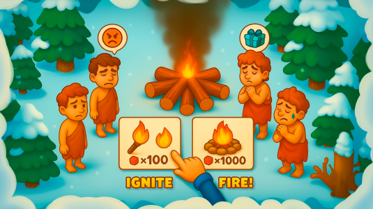 اسکرین شات 3 بازی Icy Village: Craft & Expand